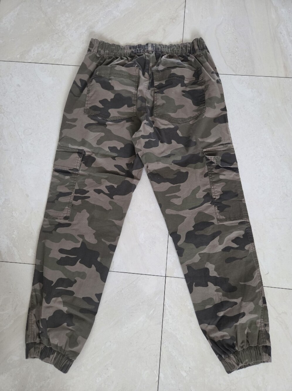 Garage Men's Camo Cargo Pants - Olive Green & Brown